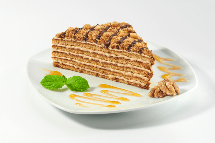 Honey Cake with cinnamon